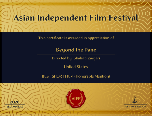 Honorable Mention at the Asian Independent Film Festival