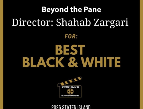 Beyond the Pane wins Best Black & White film at Staten Island Summer of Shorts!
